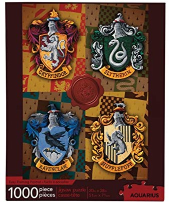 Zdjęcia - Puzzle i mozaiki Aquarius Harry Potter Crests  (Puzzle)