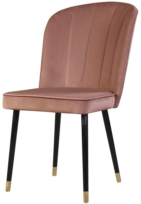 SELSEY Krzesło Guavra różowe