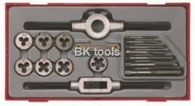 Teng tools Teng Tools 17-elementowy Zestaw gwintowników TTTD17