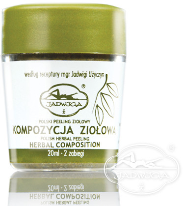 JADWIGA JADWIGA Kompozycja ziołowa  PPZJ - Polski Peeling Ziołowy  20ml