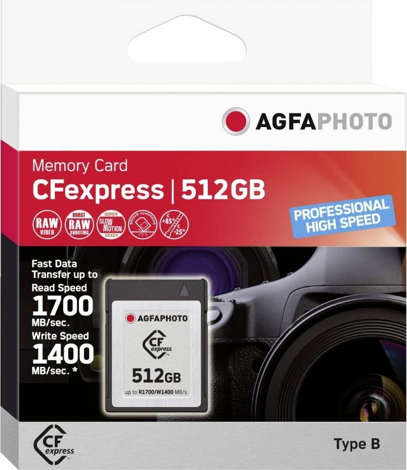 AgfaPhoto Professional High Speed CFexpress 512 GB 10442 10442