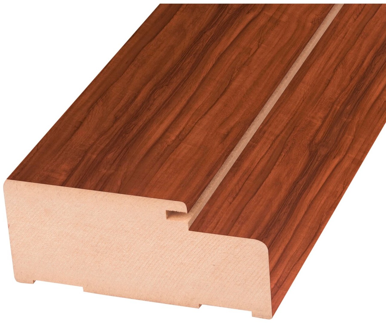 DRE Ościeżnica prosta MDF orzech 90P
