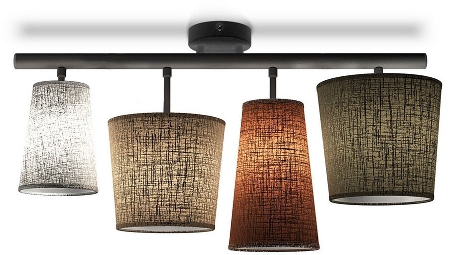 Light4home Żyrandol natynkowy JAZZ 4xE14/40W/230V