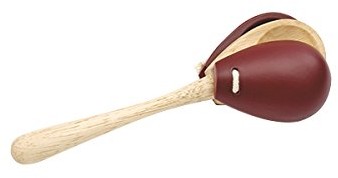 Unbekannt fuzeau 70774 kastaniety z trzonkiem 20 cm 70774