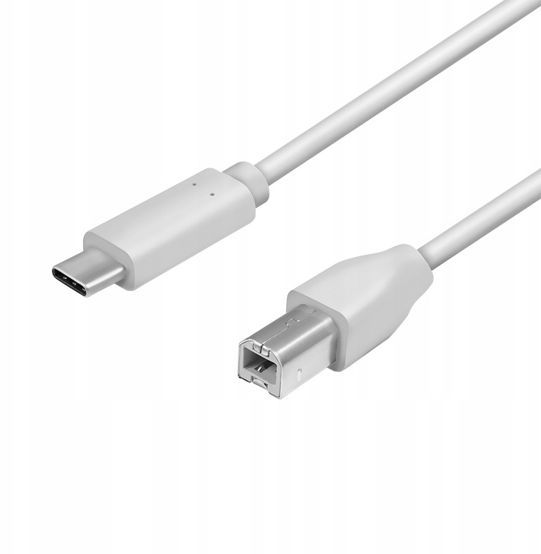 Kabel Usb-c - Usb-b Usb 2.0 drukarka dysk Hd 1m