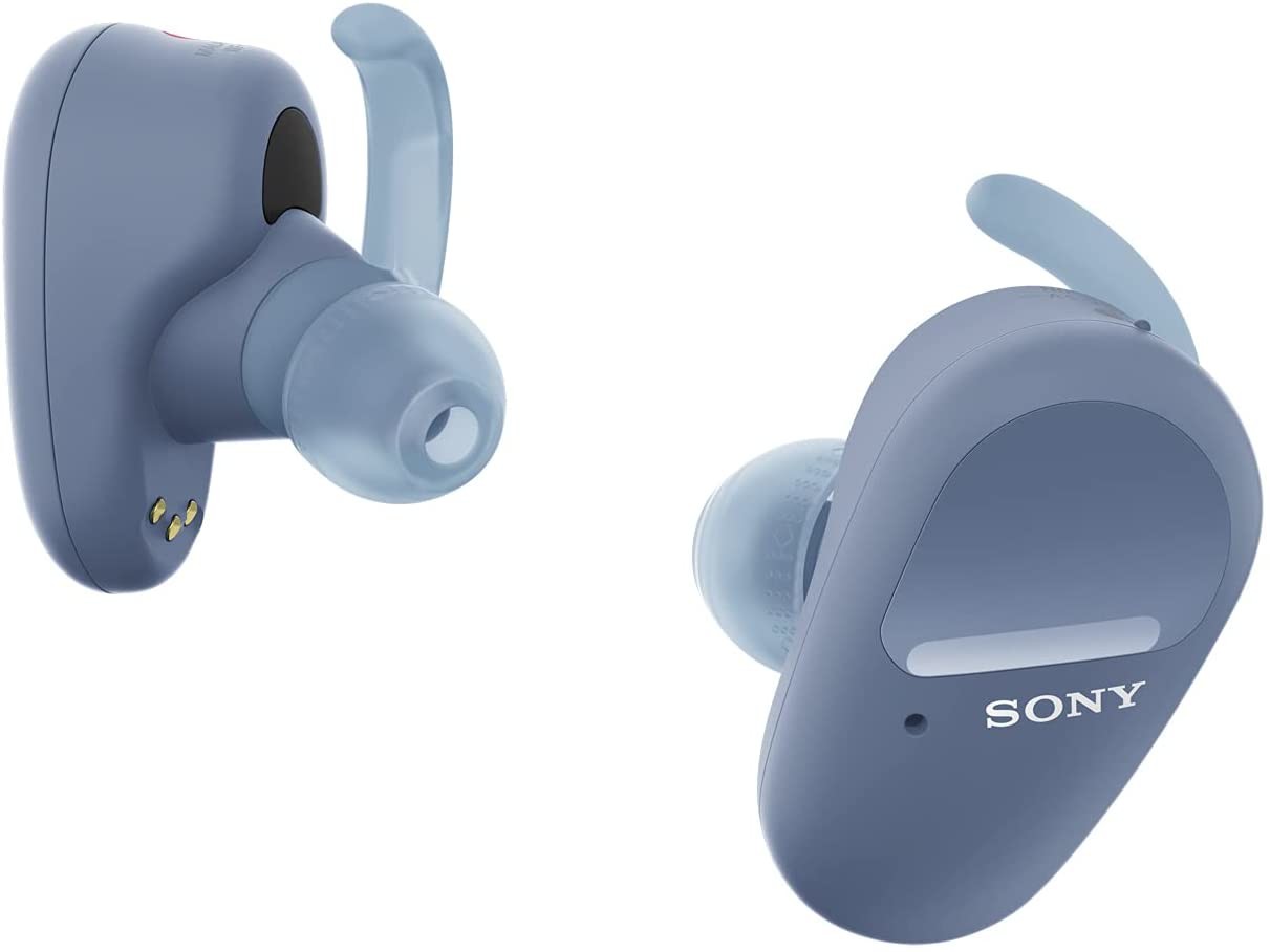 Sony WF-SP800N Niebieski (WFSP800NL.CE7)