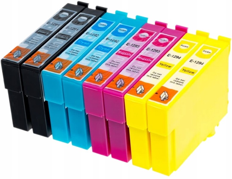 8x Tusz Do Drukarki Epson BX925FWD BX935FWD