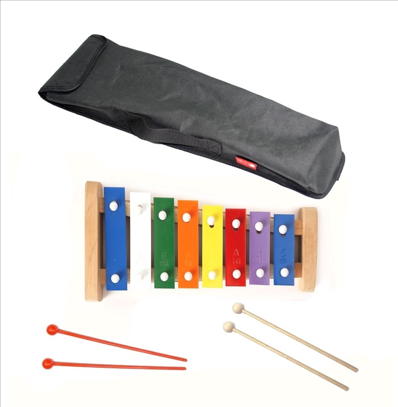 Cymbałki Dzwonki Diatoniczne 8 - tonowe Pokrowiec