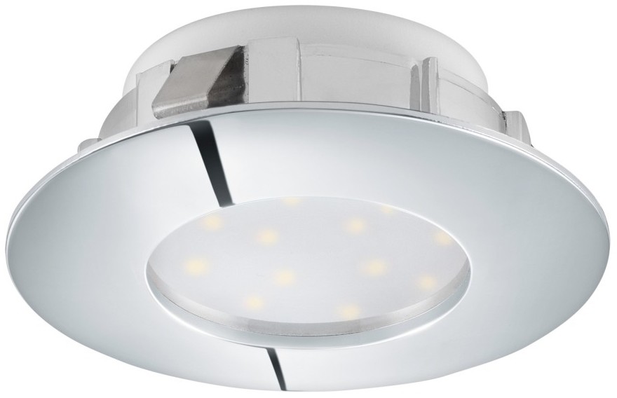 Eglo 78742 - LED Oprawa wpuszczana PINEDA 1xLED/12W/230V błyszczący chrom