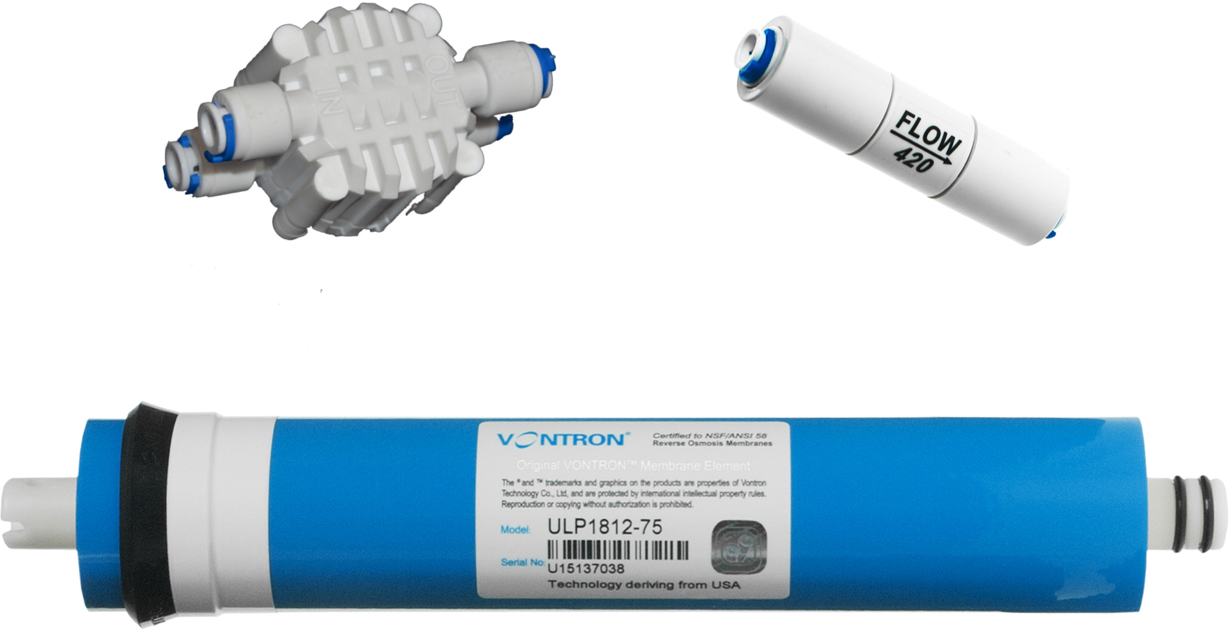 Membrana osmotyczna Vontron 75 Gpd Zestaw Komplet