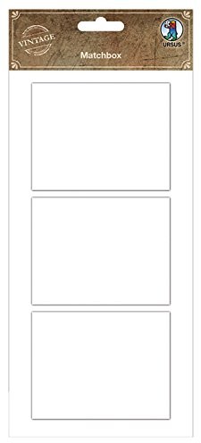 Ursus 40800000 zapałki pudełek napisów, 9,2 x 7,1 x 2,6 cm, 3 sztuki