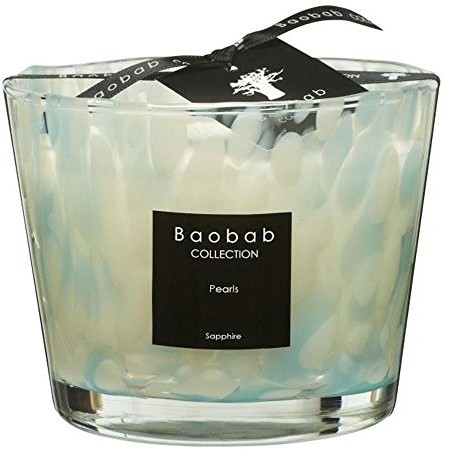 Baobab Świeca  max10ps Pearls Sapphire, wosku świecowego, 10 x 7 x 10 cm MAX10PS