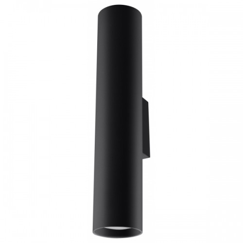 Sollux Lighting Kinkiet lampa ścienna Lagos 2 2x40W GU10 czarny SL.0330 >>> RABATUJEMY do 20% KAŻDE zamówienie