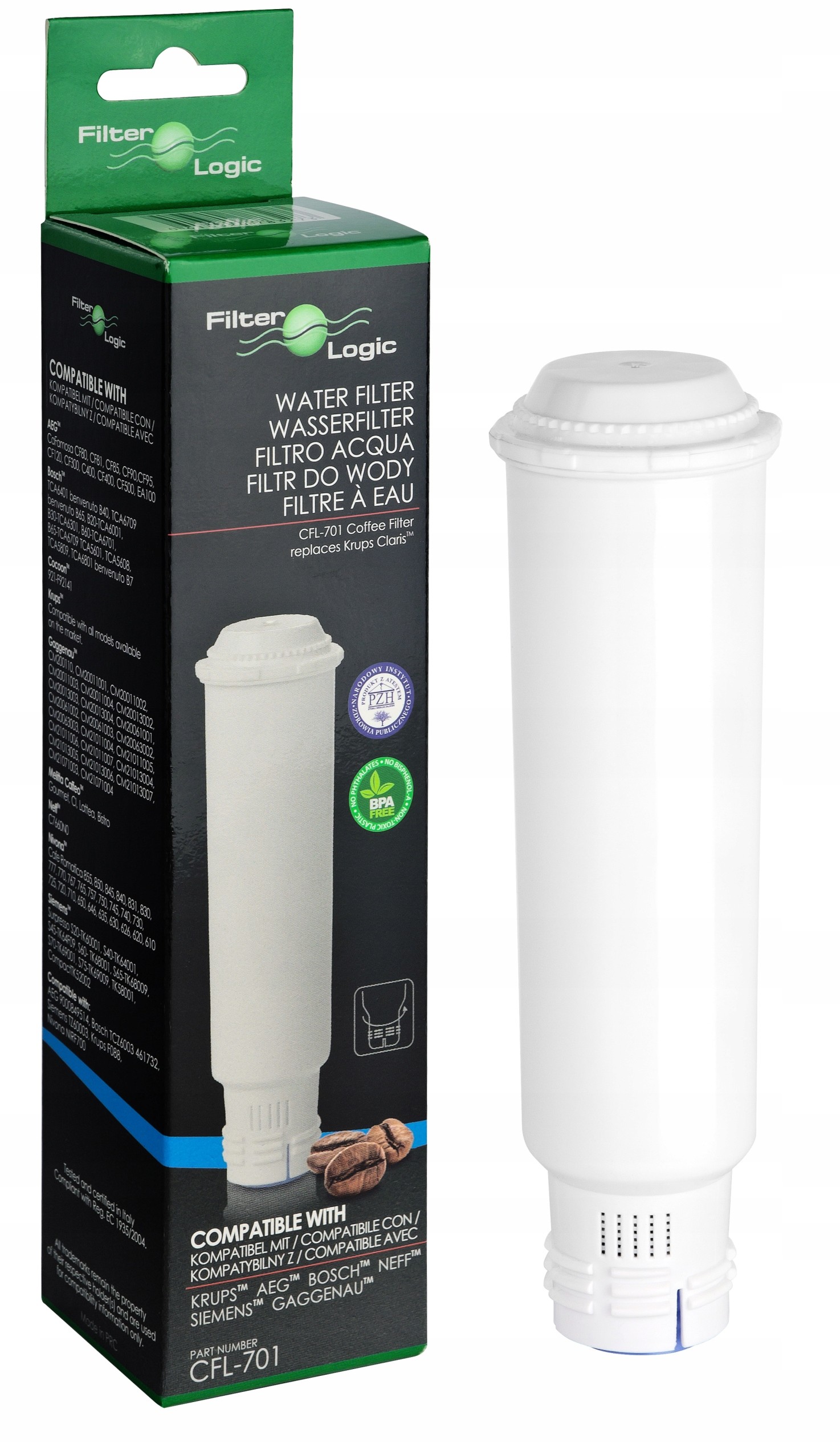 Claris Filtr F088 NIRF700 Ekspresy Krups Nivona