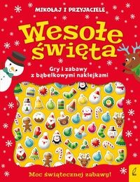 Wypukłe naklejki Wesołe święta