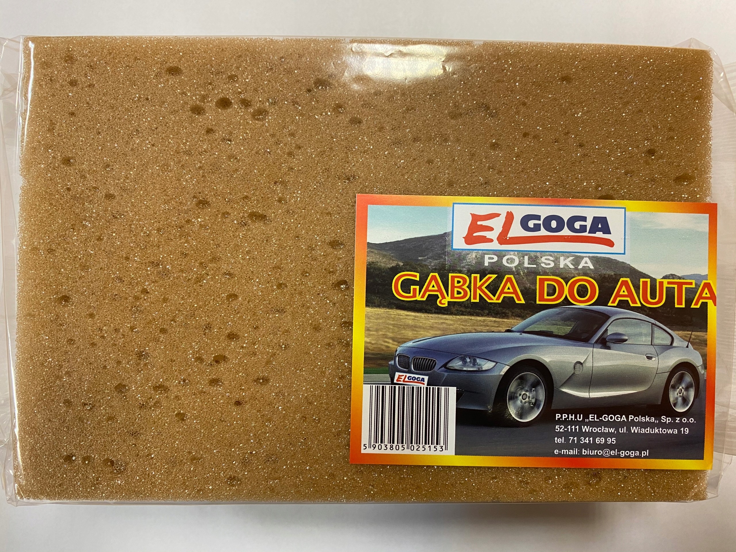 Gąbka Do Auta Samochodu El Goga