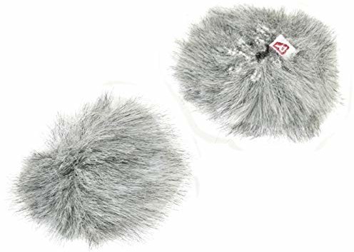 Rycote 065502 wiatrówka do lawerii - szary (2 sztuki) 065502