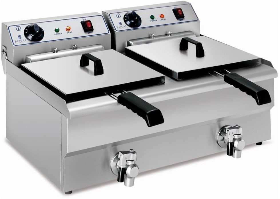 Royal Catering Frytownica elektryczna 2x 16l 10010010