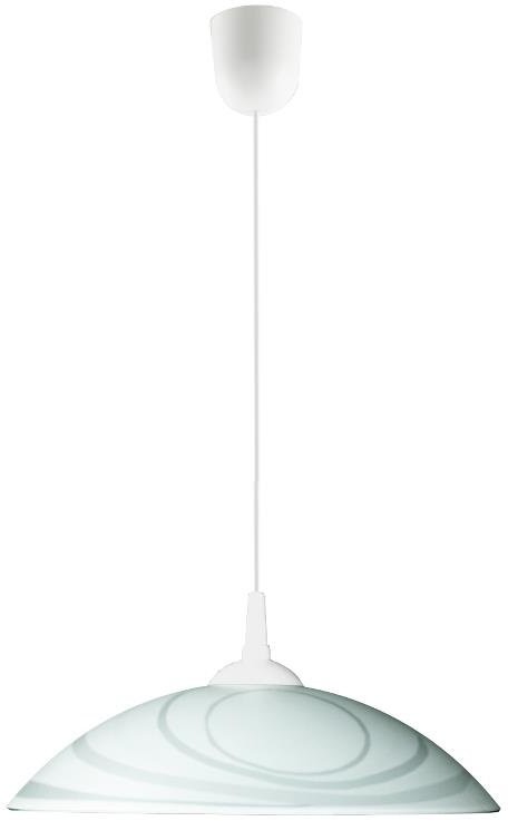 Lampex Lampa wisząca Nebraska Z1, biały, 80x35 cm