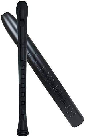 Nuvo N320RDBBK Recorder Plus z szarym wykończeniem, czarny N320RDBBK