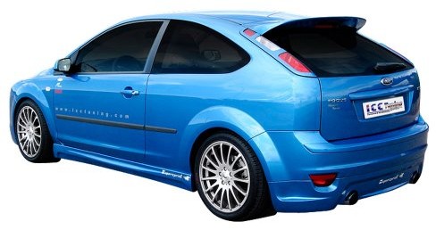 AUTOSTYLE Spojler dachowy kompatybilny z Ford Focus II 2005-2011 'WRC Look' TS FO09