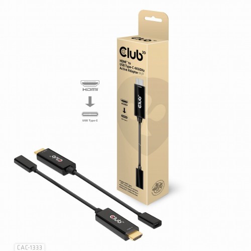 Club 3D Adapter CAC-1333 HDMI to USB-C 4K60Hz Active Adapter M/F CAC-1333