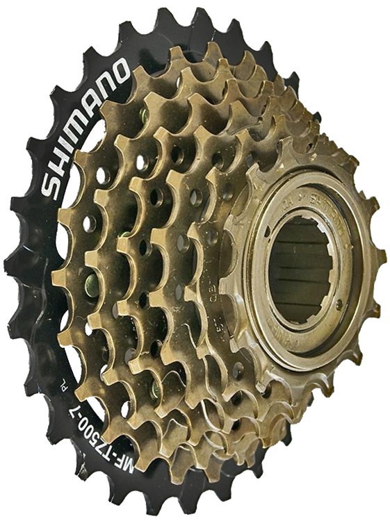 SHIMANO Wolnobieg 7-rz. MF-TZ50 14-28 zęb. brązowy (AMFTZ5007428)