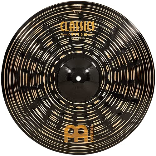 Meinl Cymbals Classics Custom Dark 18 cali (45,72 cm) Heavy Crash B10 brąz, ciemne wykończenie (CC18HDAC) CC18HDAC