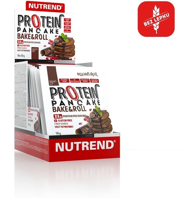 Nutrend Protein pancake 10x50g czekolada + kakao