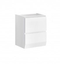 Oristo Szafka podumywalkowa Brylant 40 cm produkcji biały połysk OR36-SD2S-40-1