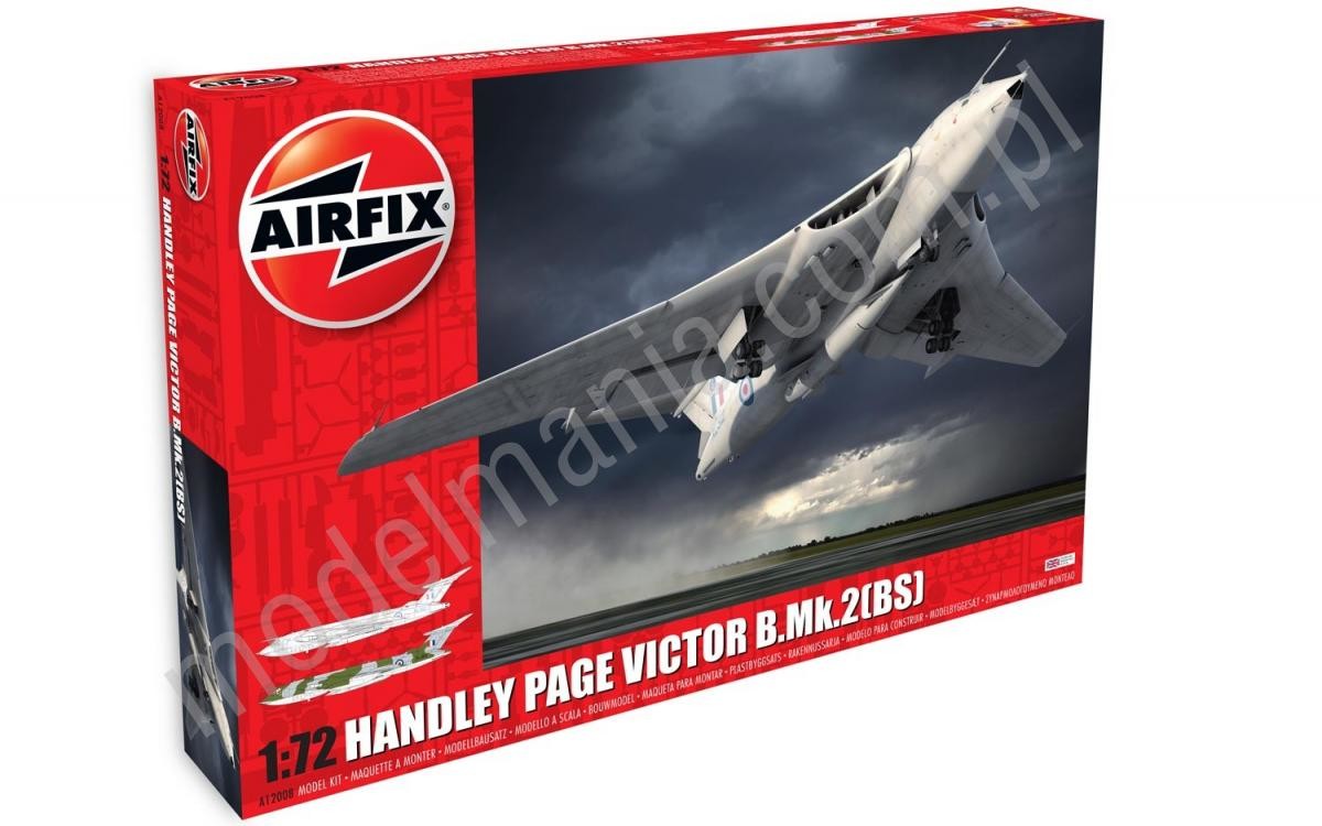 Фото - Збірна модель AIRFIX Bombowiec Handley Page Victor B.2 12008 