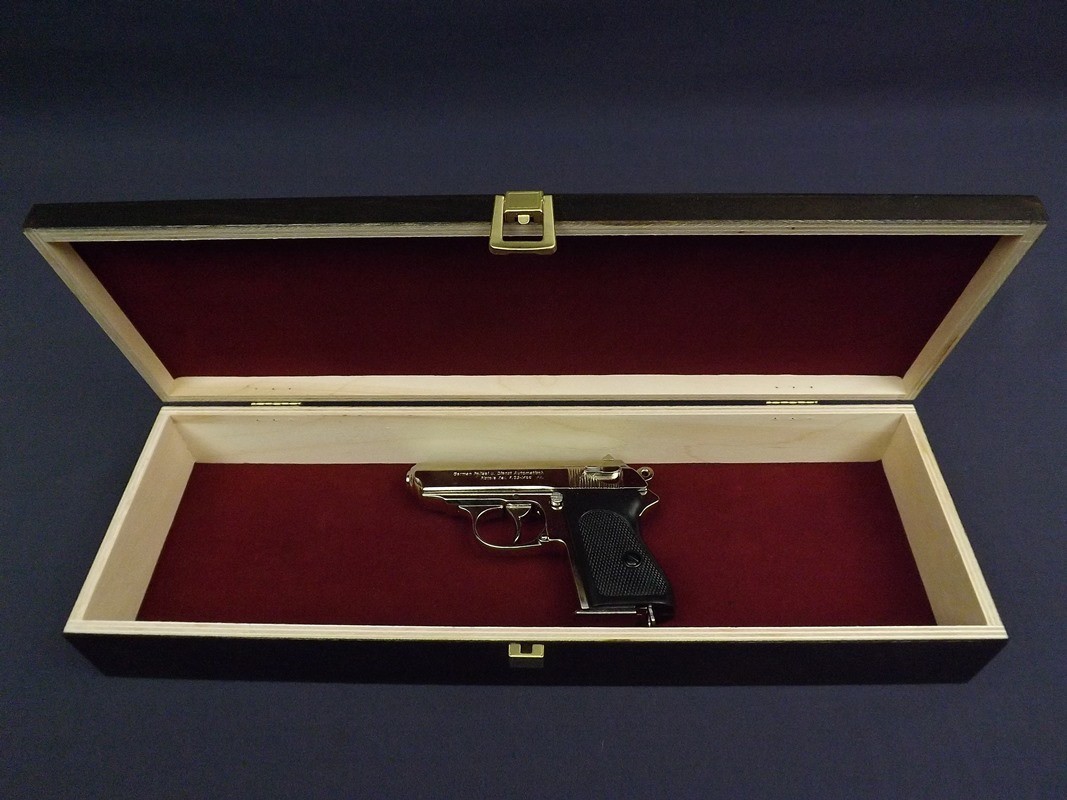 Denix SA REPLIKA PISTOLETU GERMAN WAFFEN-SSPPK W PUDEŁKU MODEL 1277NQ+P01 1277NQ+P01