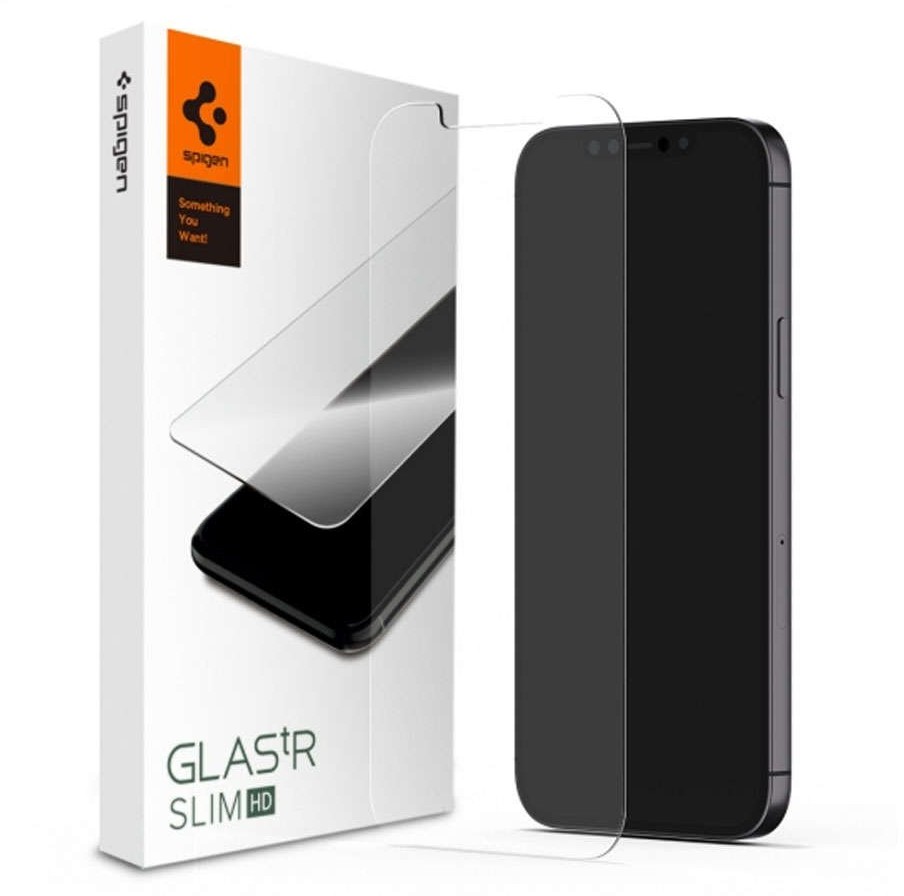 Spigen Szkło hartowane Glas.tR Slim HD do Apple iPhone 12 Mini 5.4 AGL01533