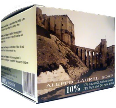 ALEPPO Naturalne Syryjskie Mydło 10% lauru, 200g
