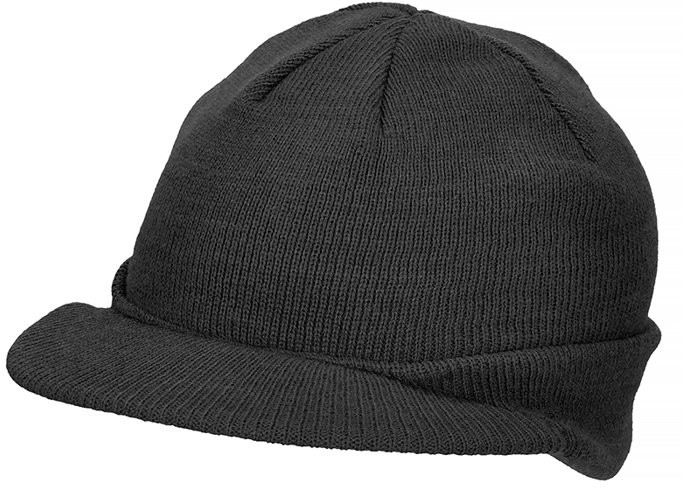 Czapka Jeep Cap Radarówka Us Army Czarna Akryl