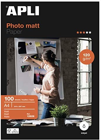 Agipa agipa 12626 papier fotograficzny, DIN A4, 120 g/m, matowy 12626