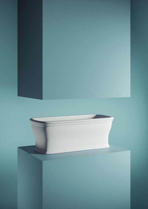 Art Ceram Bathtubs Neo 180x85 cm biały połysk ACW00301