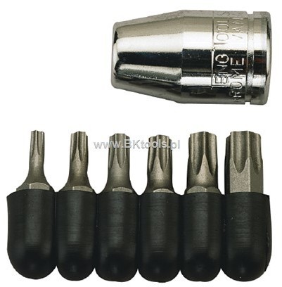 TENG TOOLS Zestaw nasadka TX z chwytem 3/8
