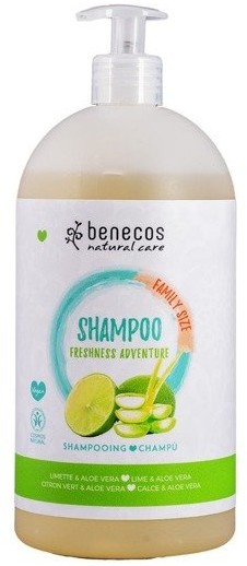 BENECOS Szampon FRESHNESS ADVENTURE z limonką i aloesem 122/95936