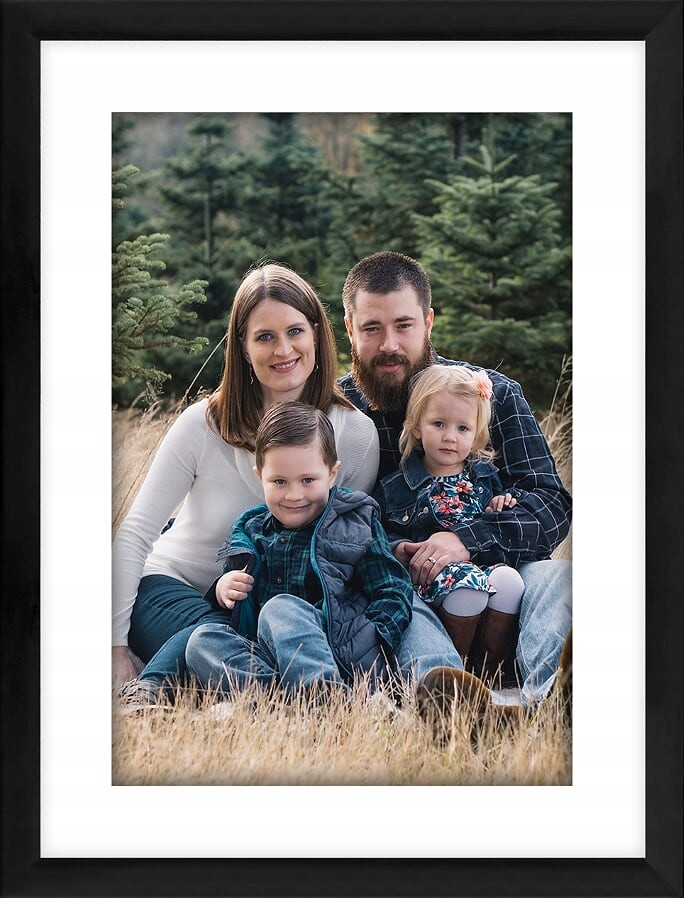 Rama Na Zdjęcia Czarna - Foto Ramka A4 21x29,7 CM