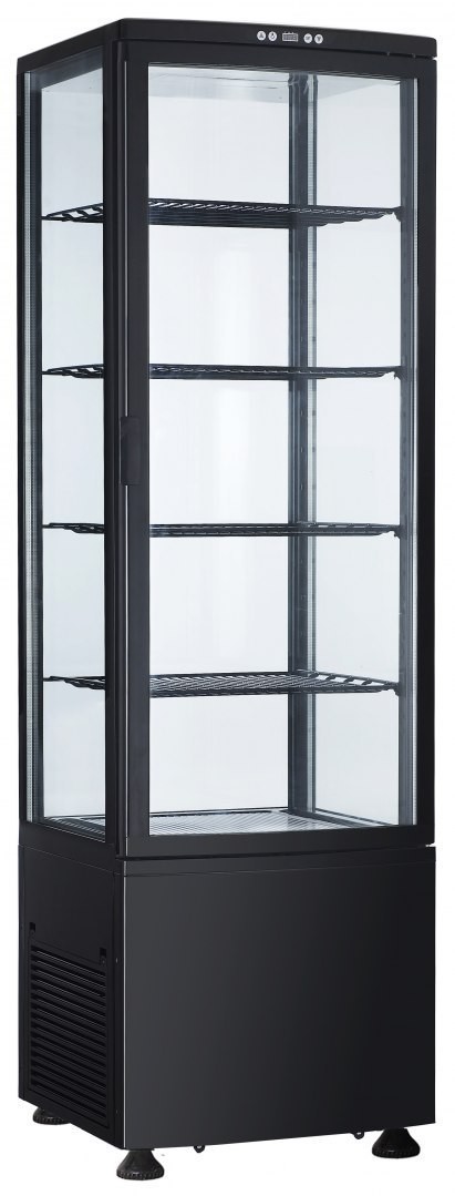 Resto Quality WITRYNA CHŁODNICZA RTC235 CUKIERNICZA LED 235L RTC235 Black