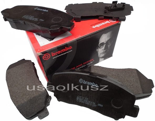 brembo Klocki hamulcowe przednie 1 tłok BREMBO Jeep Cherokee KL 2014 P37019