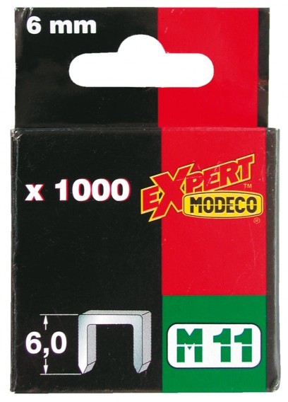 Zszywki tapicerskie M53 6 mm, 1000 szt.