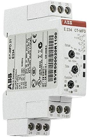 ABB Stotz S & J przekaźnik czasowy CT-MFD.21 12 240 V AC/DC przekaźnik czasowy 4016779657662