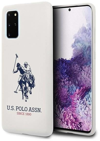 U.S. Polo Assn. USHCS67SLHRWH S20+ G985 biały/white Silicone Collection hurtel-63091-0
