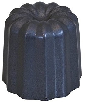 De Buyer 4718.05 forma do ciasta, silikonowe, szary, 11,4 x 11,2 x 5,4 cm 4718.05