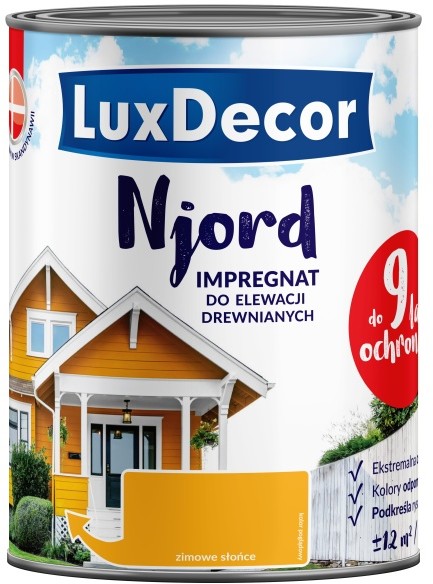 Impregnat do elewacji Njord zimowe s$13o$14ce 0 75 l 15809