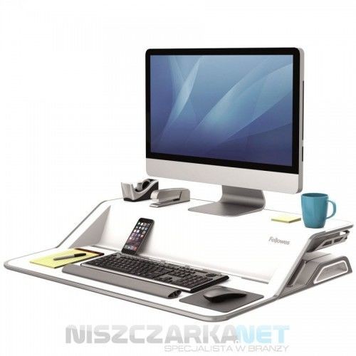 Fellowes Stanowisko do pracy Sit-Stand Lotus - BIAŁE