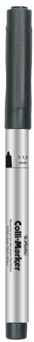 Herlitz 10911550 marker Colli 1  1,5 MM Czarny 10er odporny na działanie wody, marker 10911550