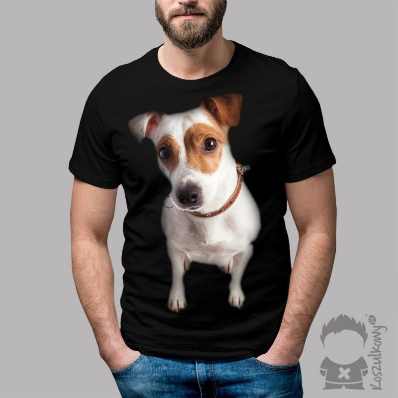 Russell Jack terrier - męska lub damska koszulka z nadrukiem